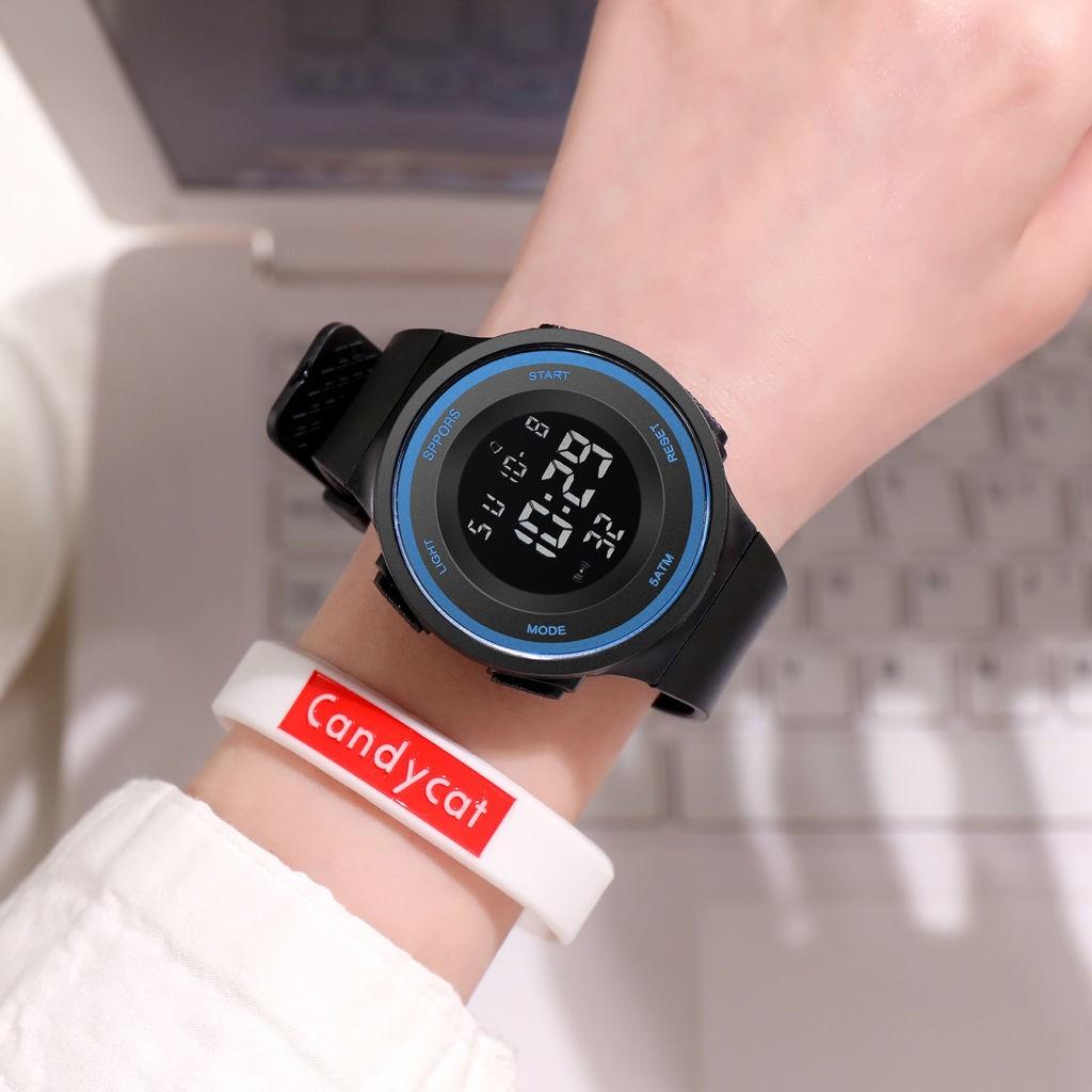 50m swimming waterproof sports electronic watch youth adult watch