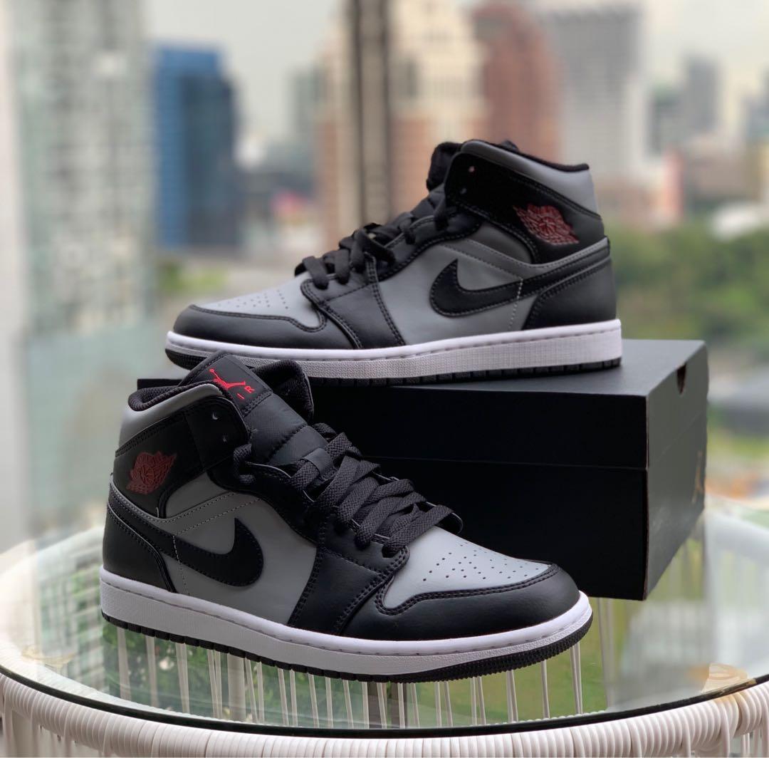Nike air jordan clearance 1 mid shadow