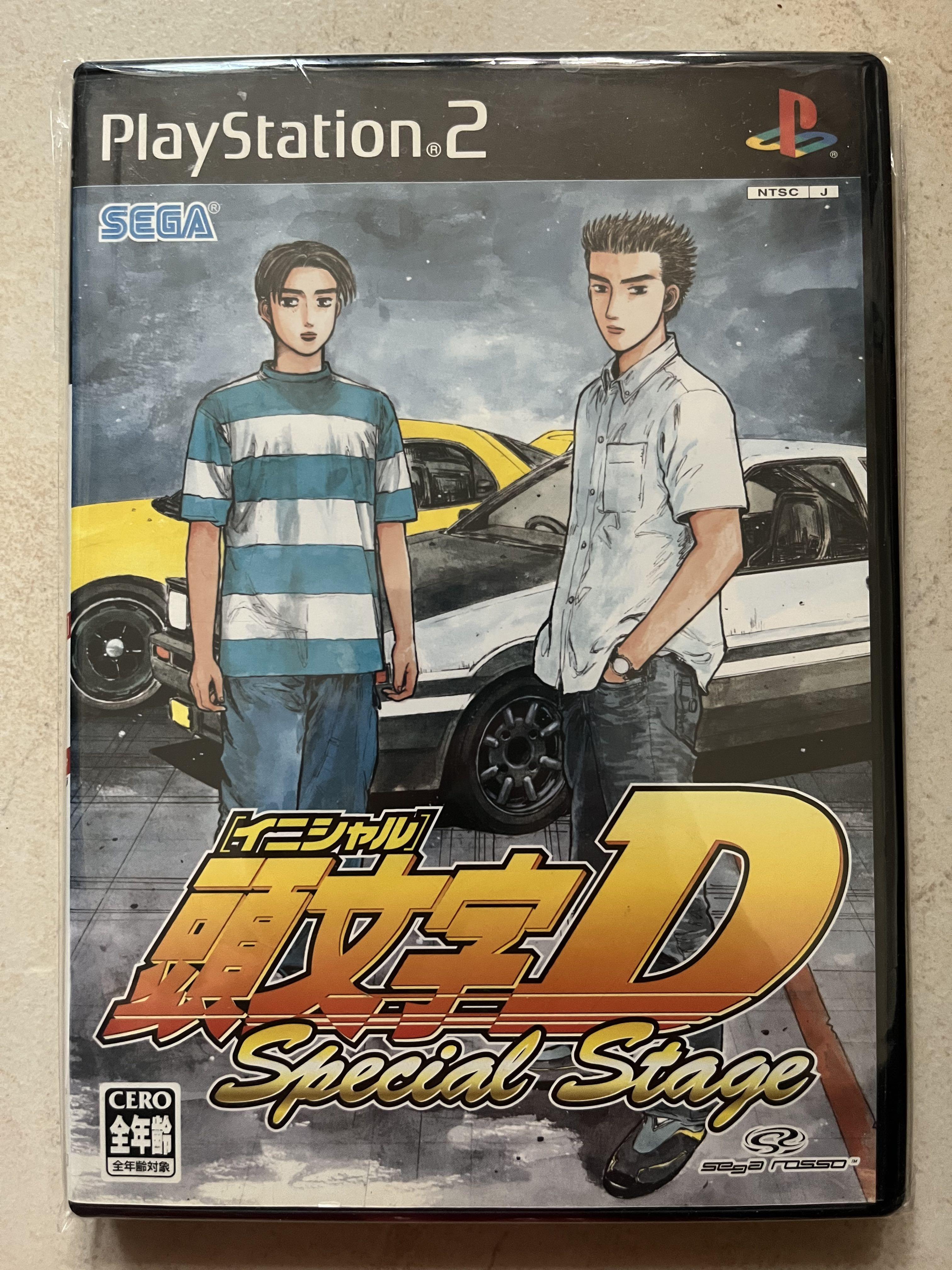 日版PS2 INITIAL D SPECIAL STAGE 頭文字D 賽車遊戲, 電子遊戲, 電子