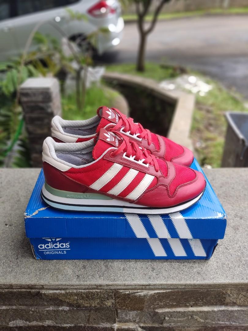 Adidas ZX 500 OG Leather Fesyen Pria Sepatu Sneakers di Carousell