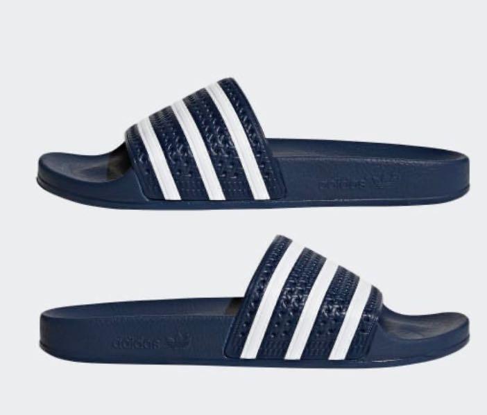 Adilette slides navy online