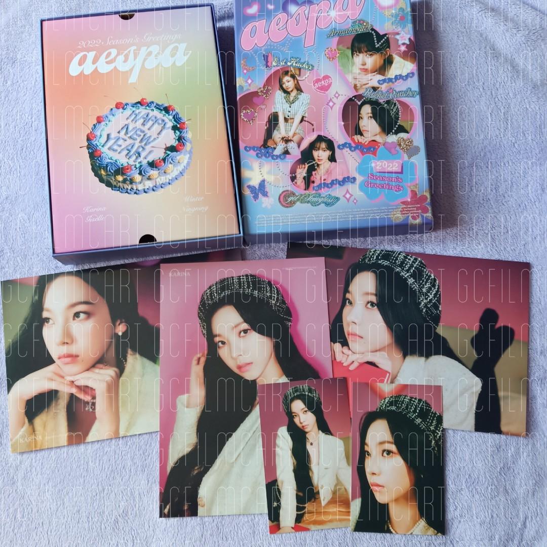 Aespa Seasons Greetings 2022 (karina inclusion read description for