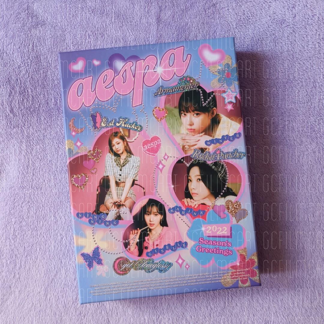 Aespa Seasons Greetings 2022 (karina inclusion read description for