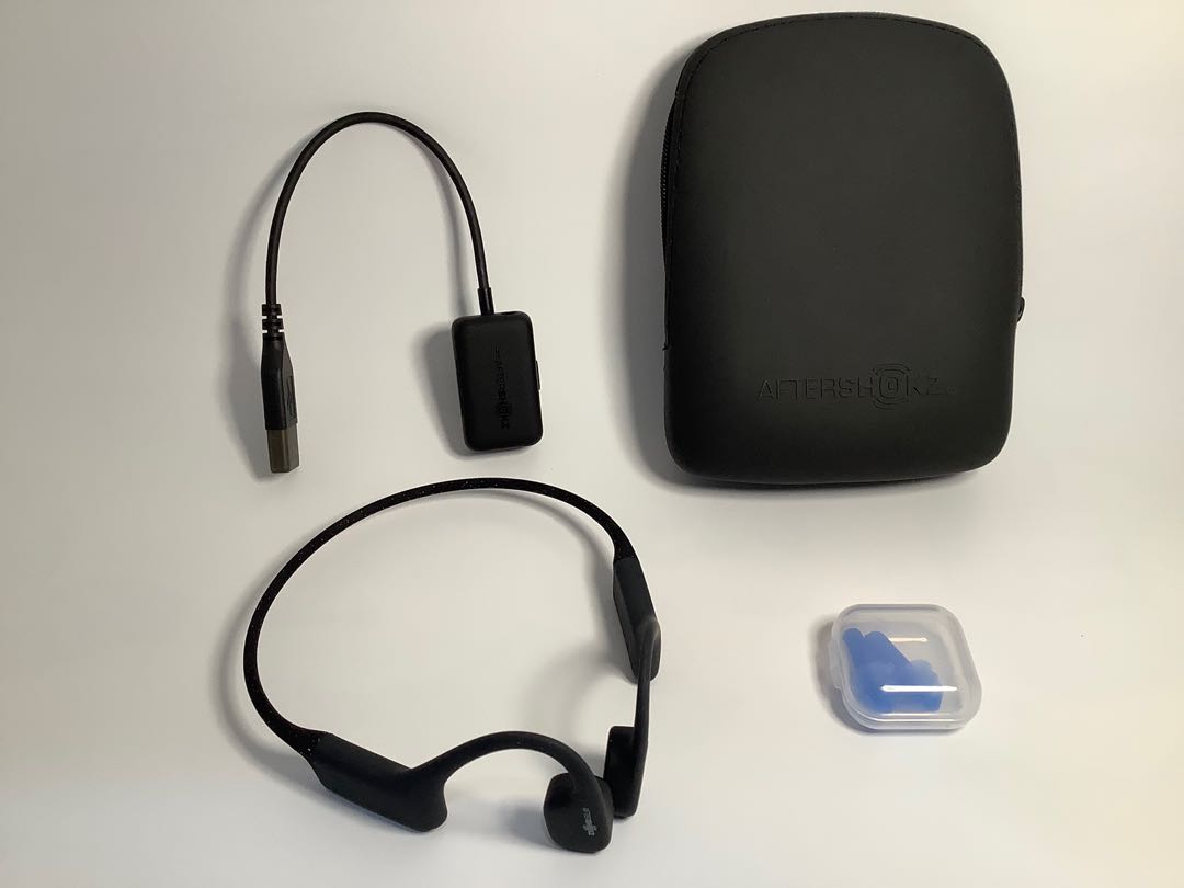 Aftershokz Xtrainerz Openear Swimming Headphones, Audio, Headphones