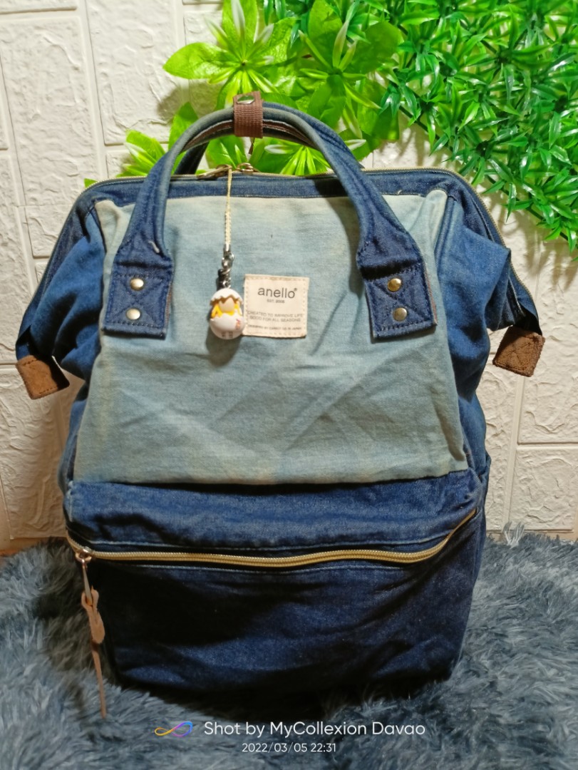 Anello denim backpack sale