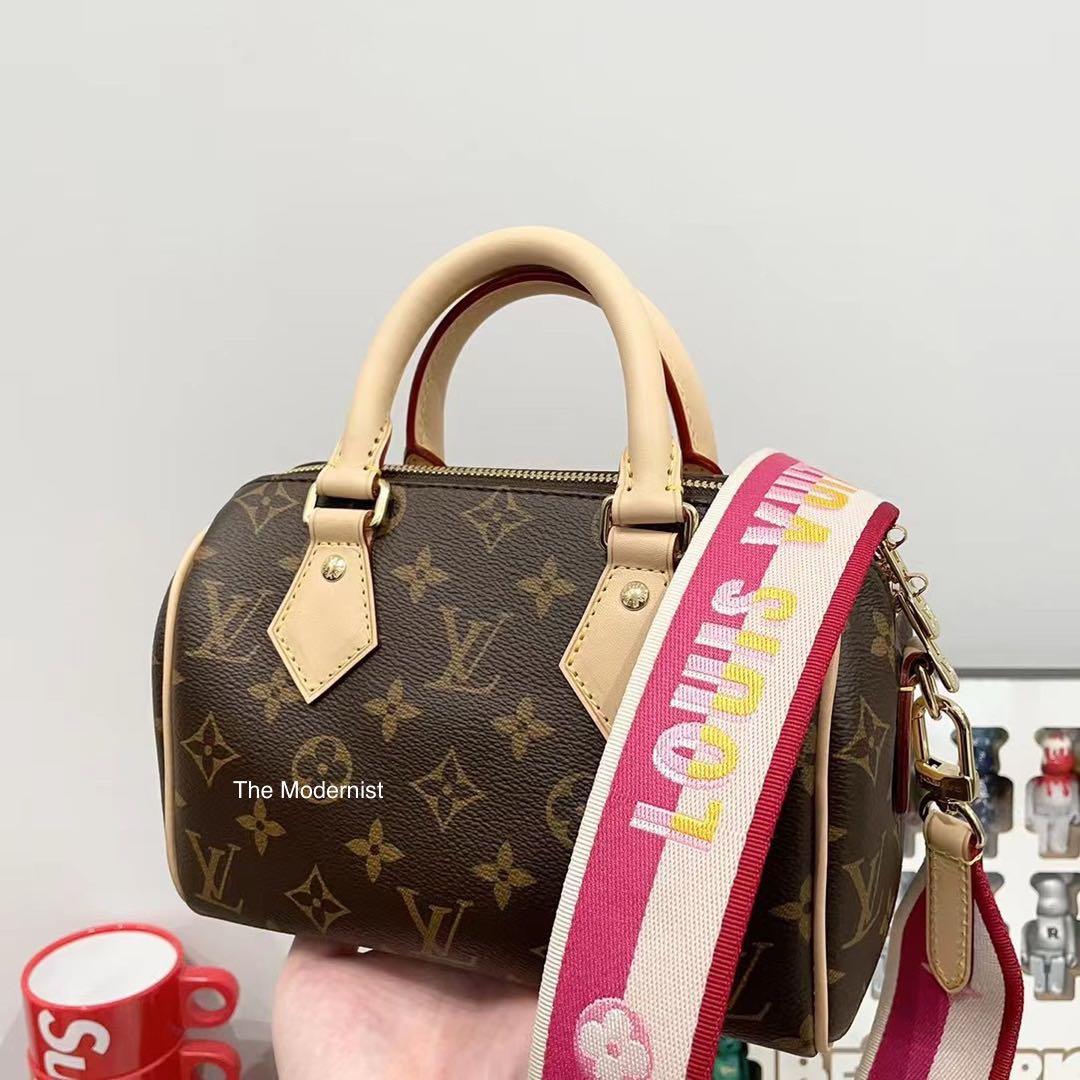 Lv speedy strap extender, Luxury, Bags & Wallets on Carousell