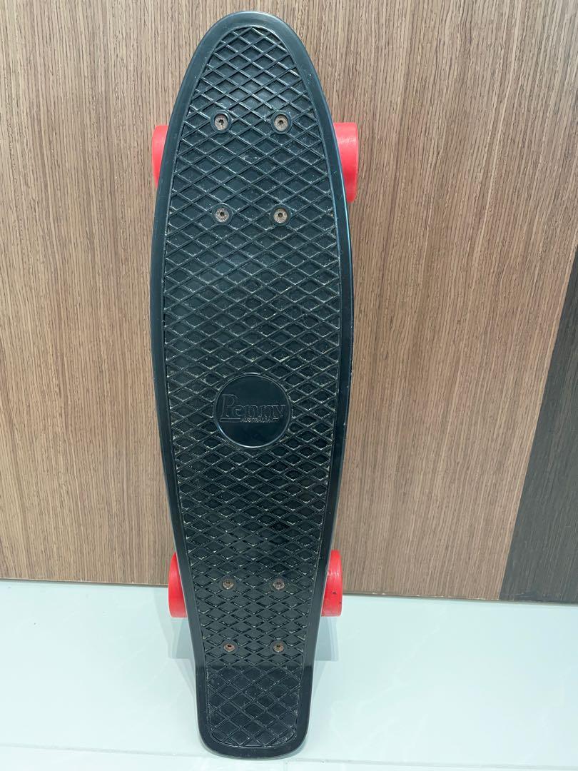 Authentic Penny Board Black 22 inch, Sports Equipment, Sports & Games