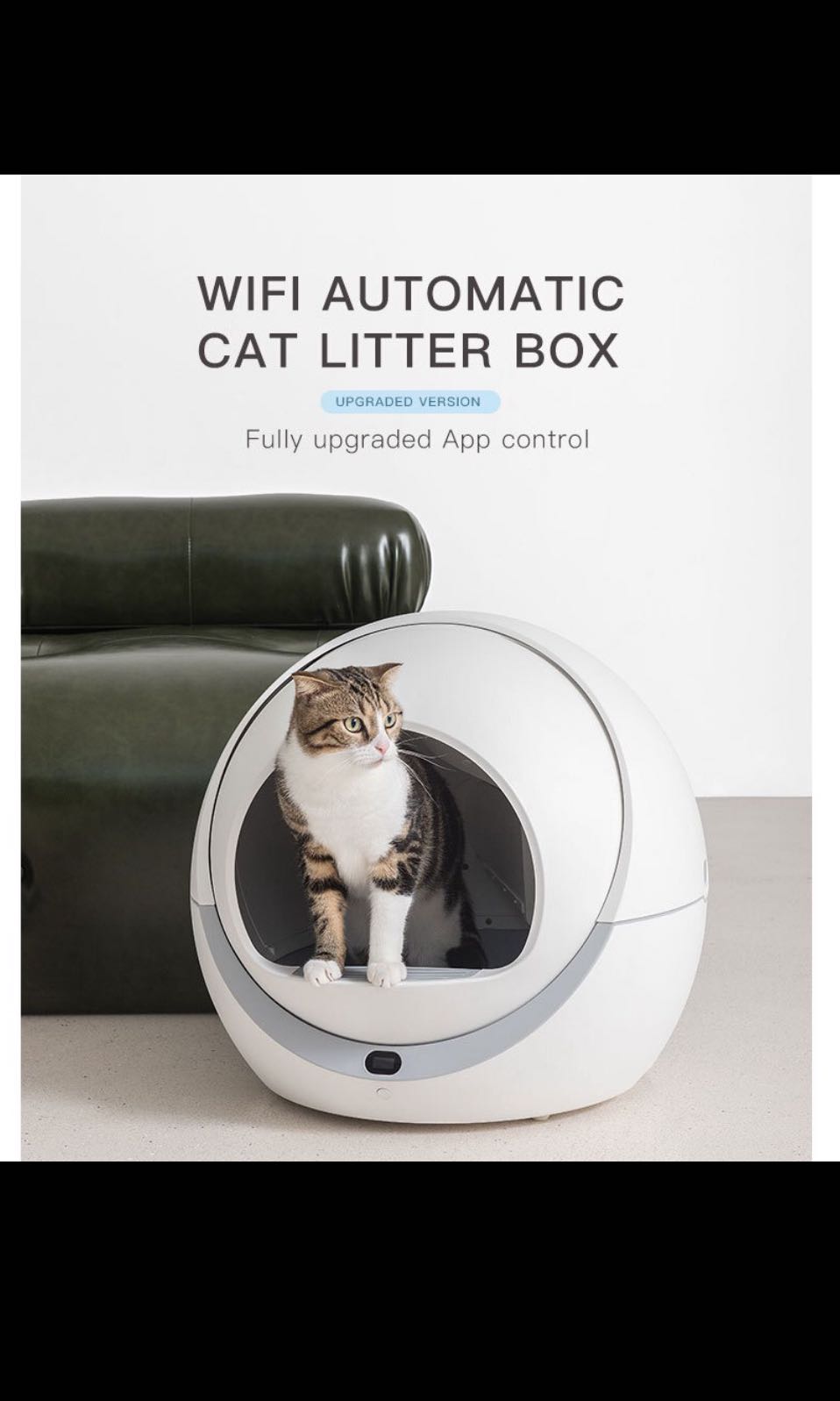 Automatic Cat Litter Box Petree Wifi Model, Pet Supplies, Homes & Other