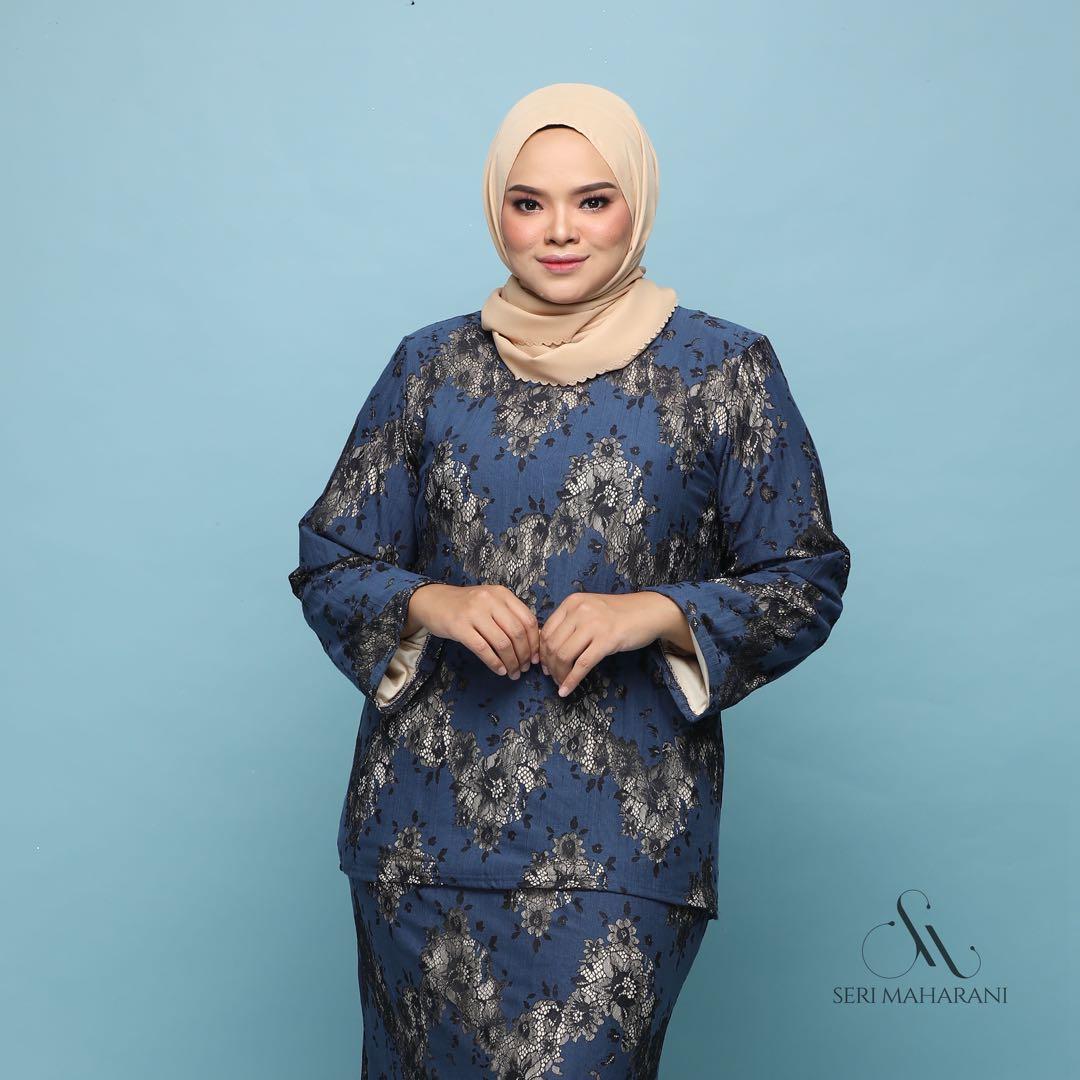 Kurung lace shop plus size