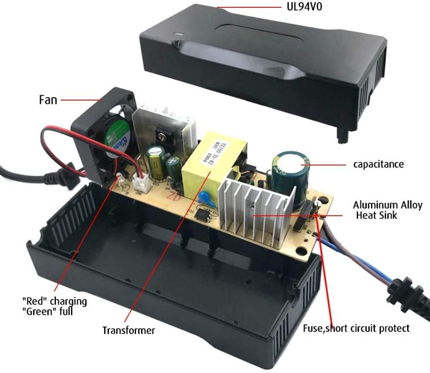 [BNIB] YZPOWER (YZPOWER42) 12V/4A Battery Charger For Electric Golf