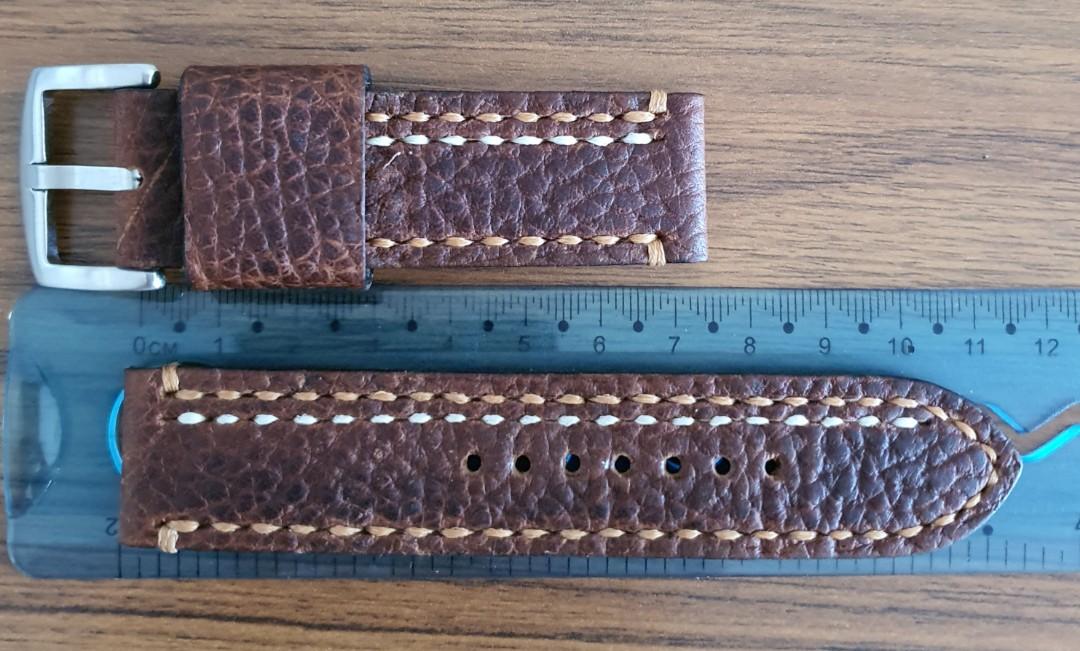 Sale Brand new 22mm Martu hand made leather watch strap Men s