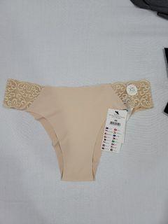 Brand New Auth Cotton On Seamless Brasiliano Brief (Panty) Frappe /  Skin tone Underwear