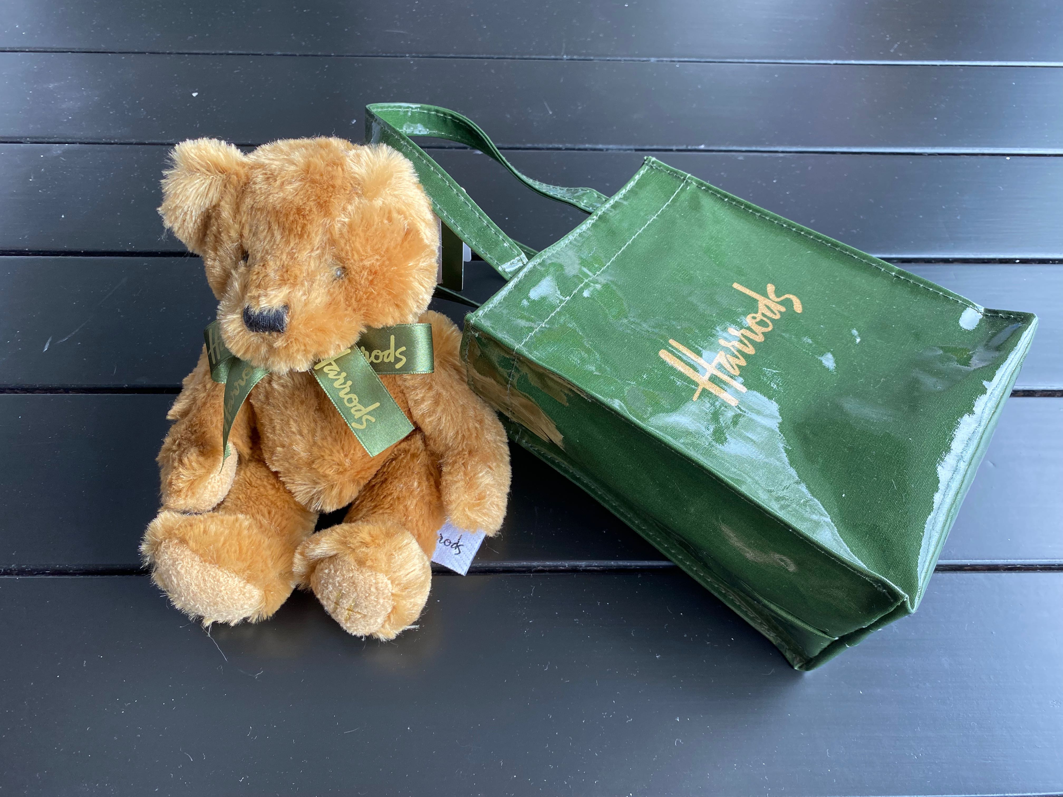 Harrods teddy store bear bag