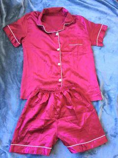 Brand new RED coords/terno pajamas