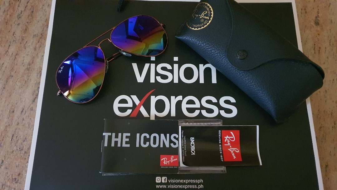 Brandnew Rayban Mineral Flash Sunglasses Men s Fashion Watches