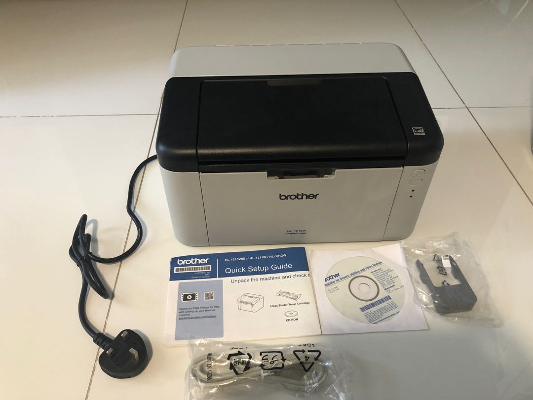 Brother HL-1210W monochrome laser printer, Computers \u0026 Tech, Printers,  Scanners \u0026 Copiers on Carousell