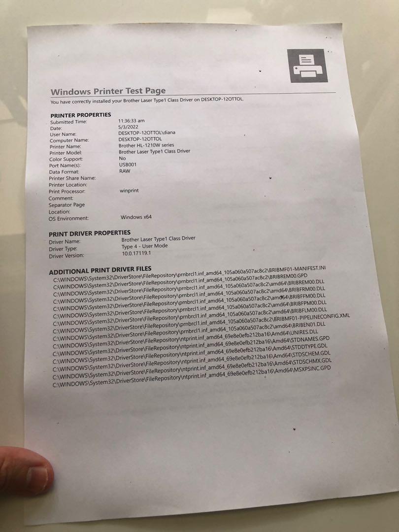 Brother HL-1210W monochrome laser printer, Computers \u0026 Tech, Printers,  Scanners \u0026 Copiers on Carousell