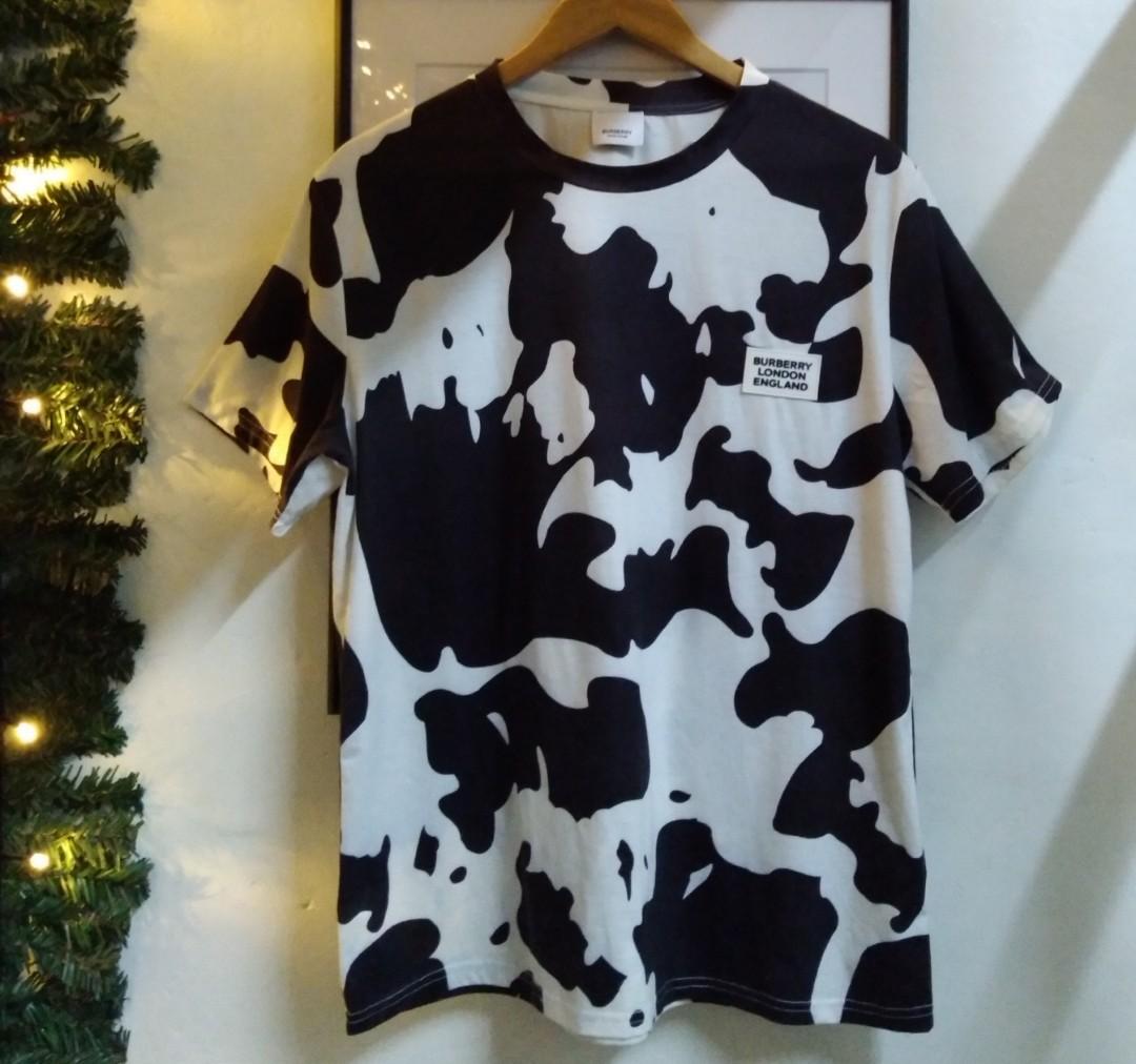 Burberry cow t shirt new arrivals