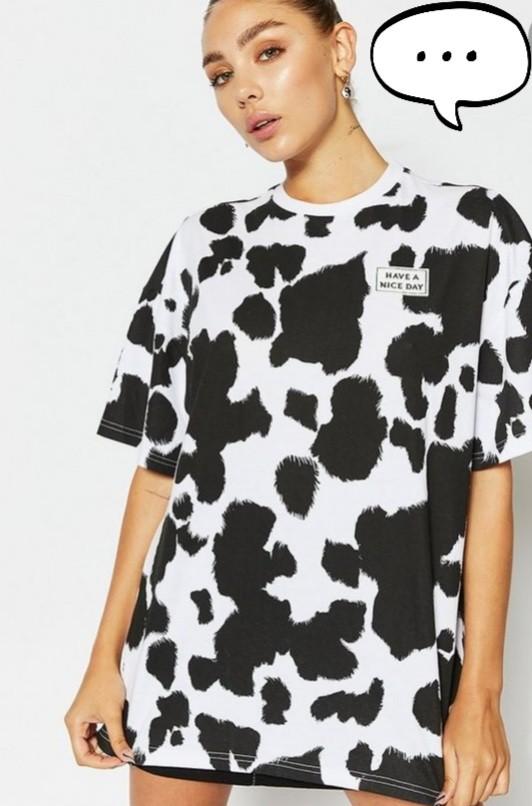Burberry hotsell cow shirt