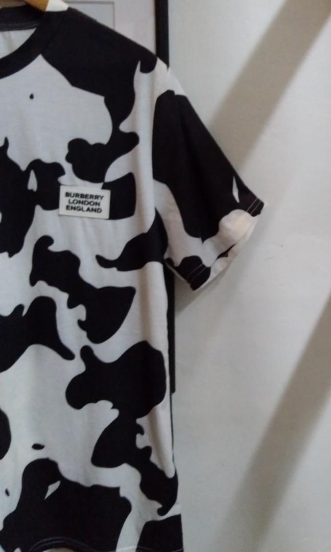 BURBERRY COWS TSHIRT, Luxury, Apparel on Carousell