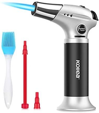 Butane Torch, Kollea Blow Torch Creme Brulee Torch Refillable ...