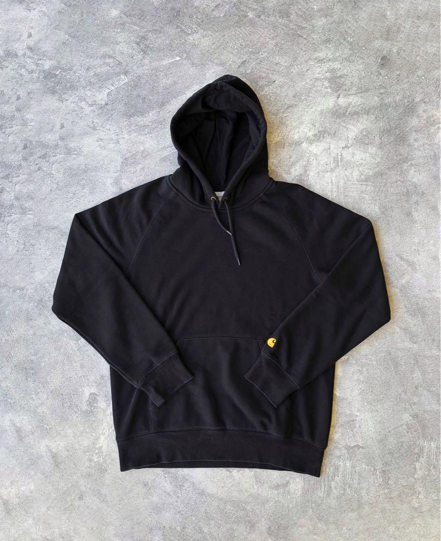 carhartt wip hooded chase sweat, Fesyen 