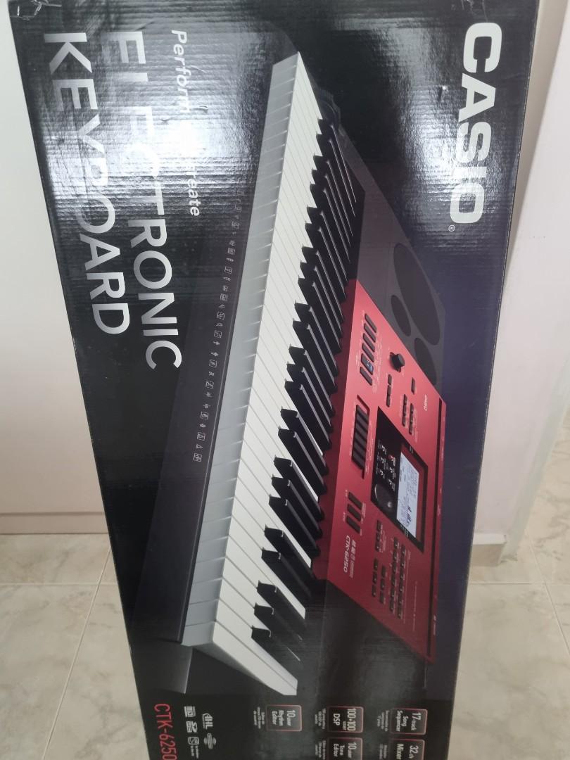 Casio Electronic Keyboard CTK-6250, Hobbies & Toys, Music & Media ...