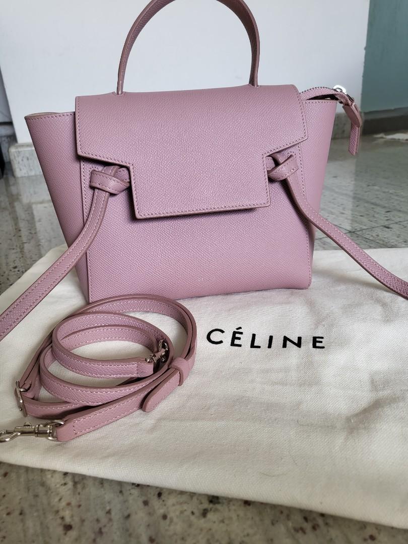 Celine Nano Belt Bag Women s Fashion Bags Wallets Shoulder Bags on Carousell