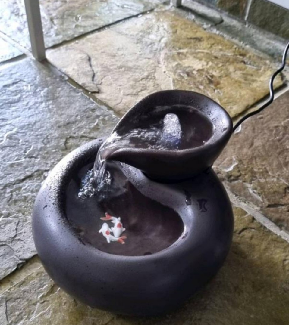 Ceramic Cat Water Dispenser, Pet Supplies, Homes & Other Pet