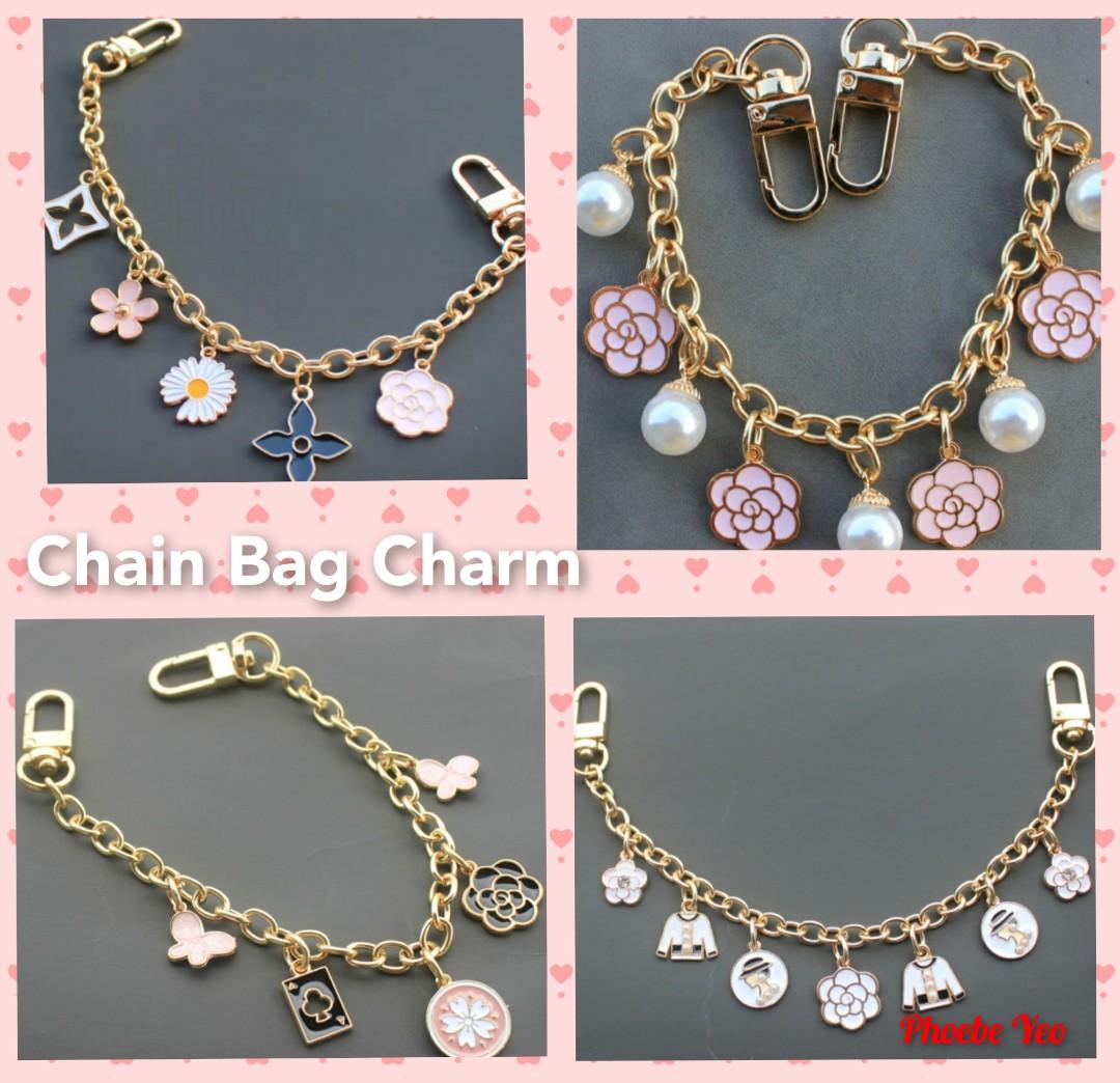 Chain bag shop charm