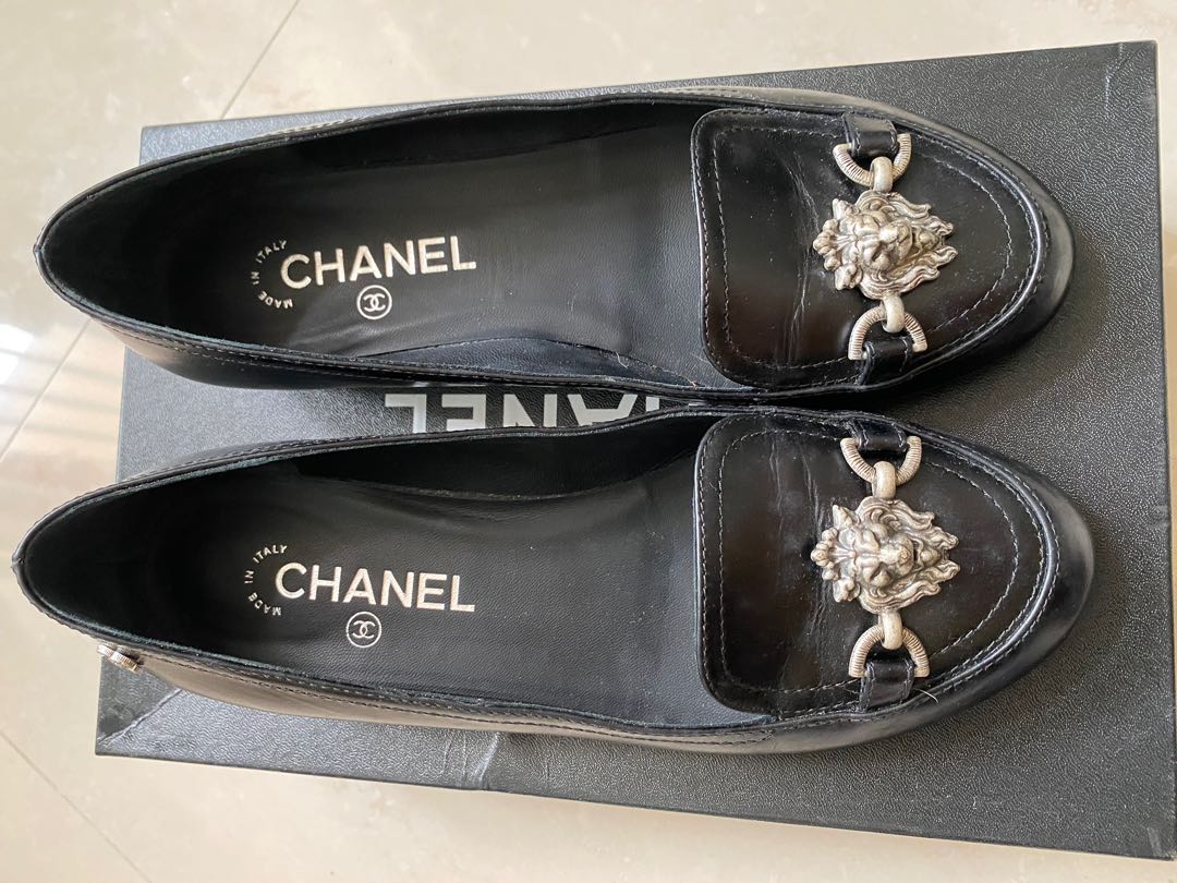 Shining bacon melodrama Chanel loafers Shoes, 女裝, 鞋, Loafers - Carousell