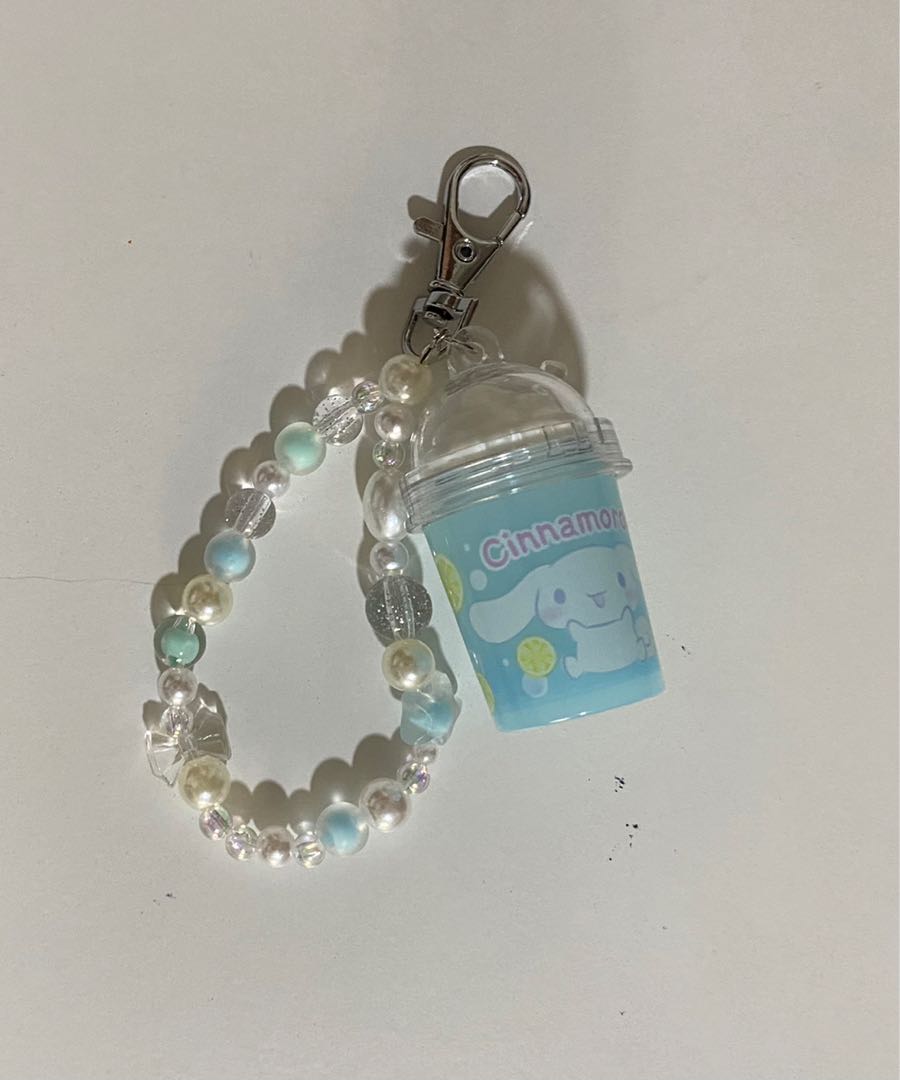 cinnamoroll keychain, Hobbies & Toys, Stationery & Craft, Handmade