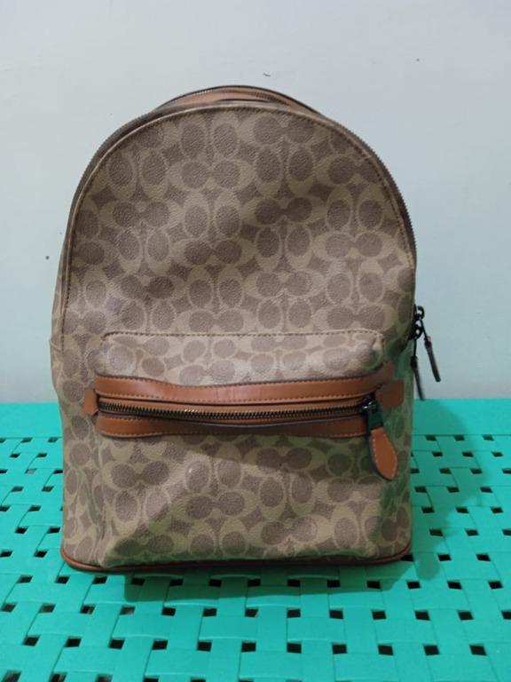 Coach Academy Backpack in Signature Canvas, Luxury, Bags & Wallets on