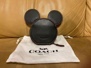 Coach Mickey coins bag散子包