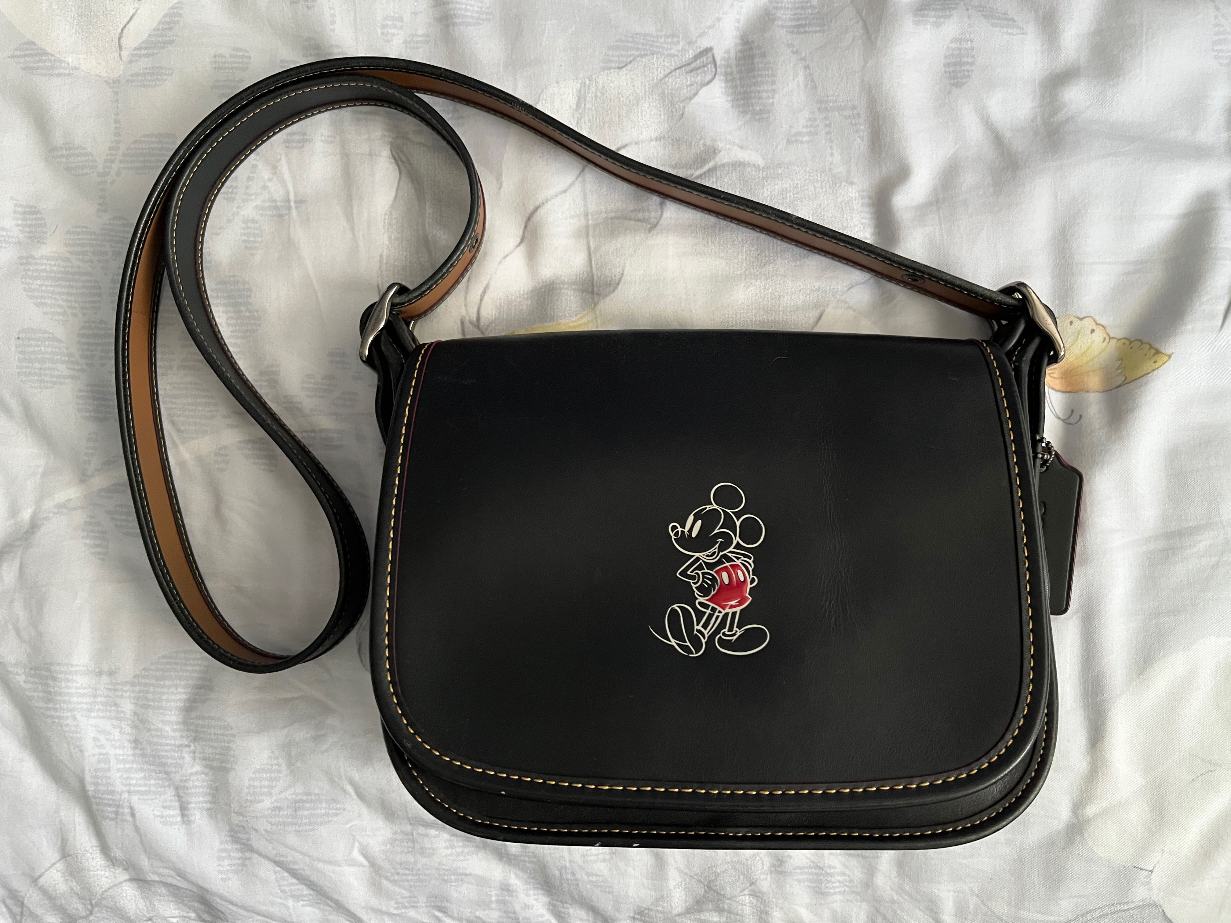 Coach Mickey Saddle bag, Women's Fashion, Bags & Wallets, Crossbody