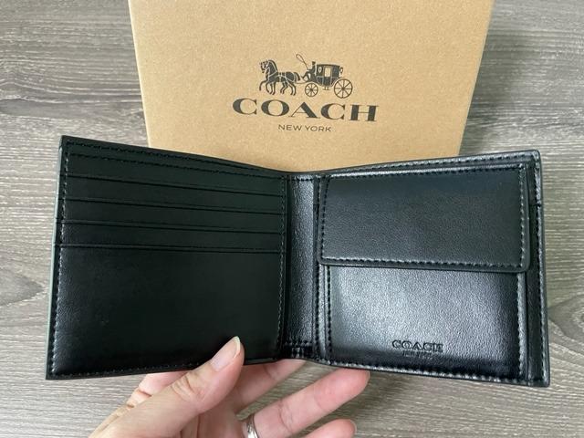 Coach men's 2025 coin case