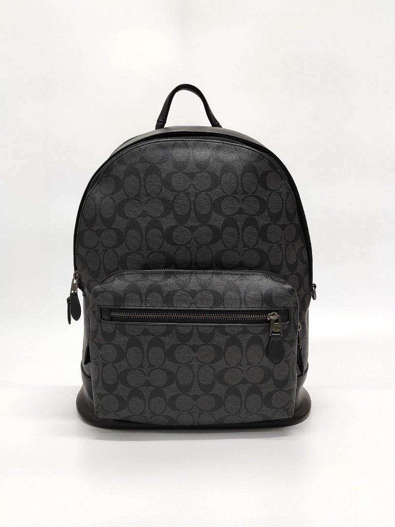 Coach West backpack in signature canvas, Men's Fashion, Bags, Backpacks ...