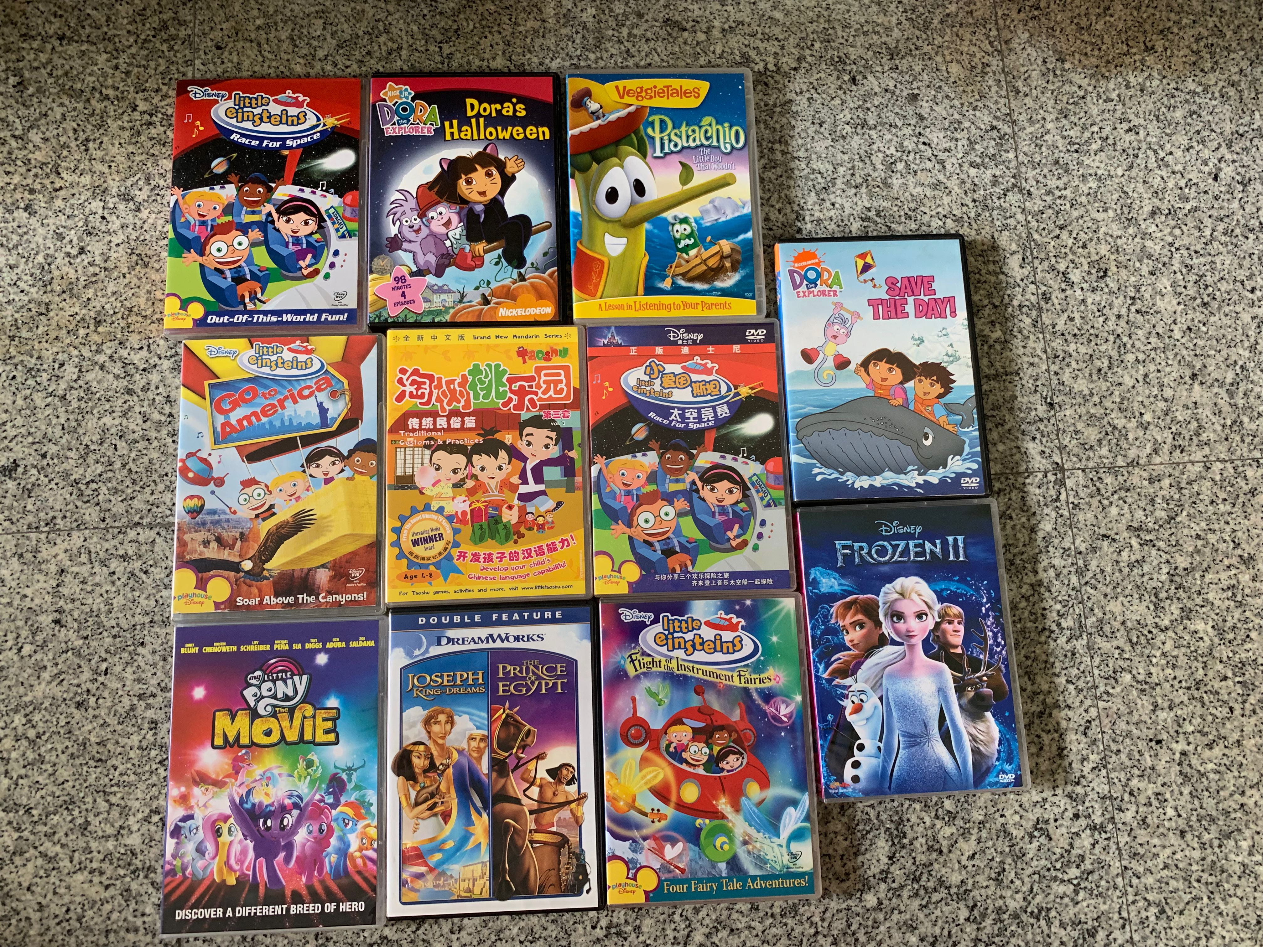My nick jr dvd collection 2025