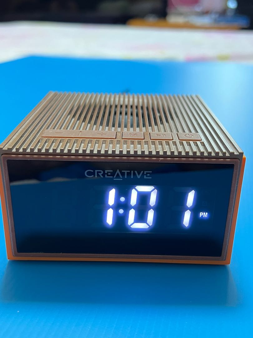 Creative CHRONO Powerful Bluetooth Speaker FM Alarm Clock