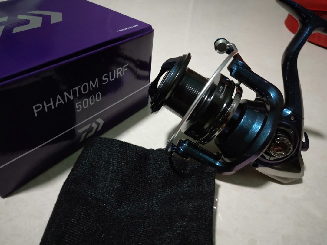 Daiwa Phantom Surf Reel 5000, Sports Equipment, Fishing on Carousell