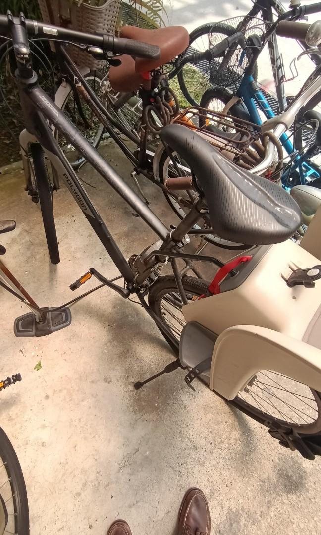 Bike child seat discount decathlon