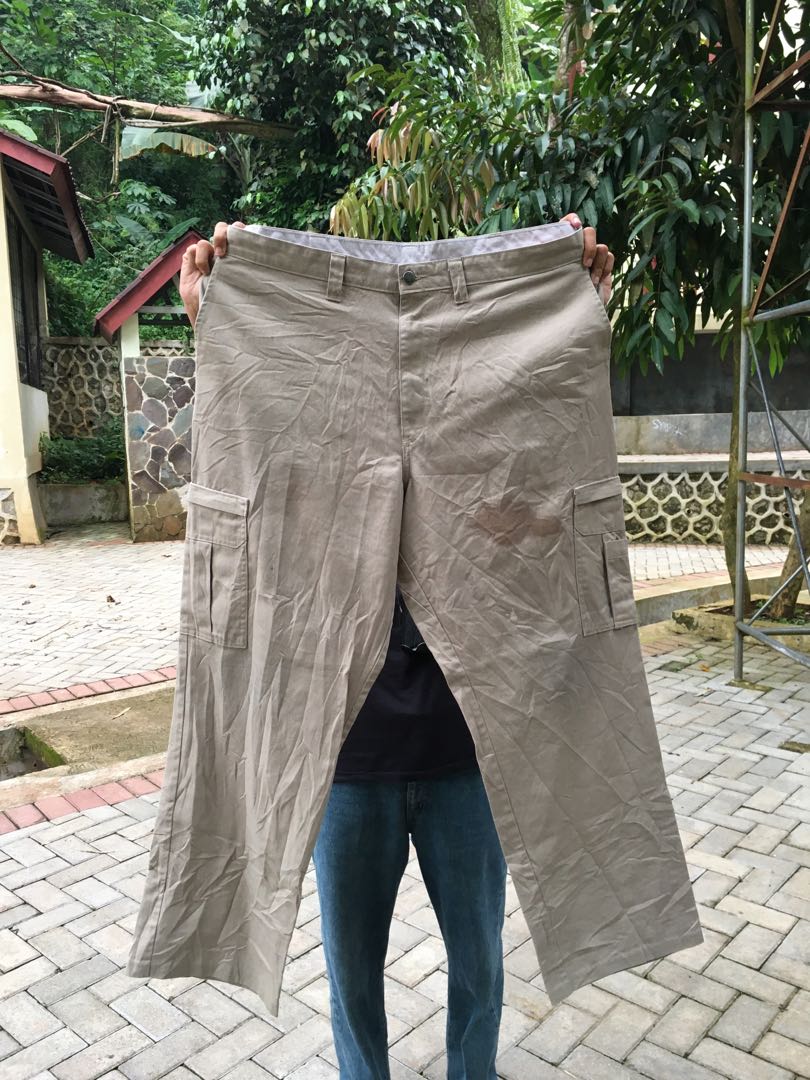 Dickies Cargo Pants 42, Fesyen Pria 