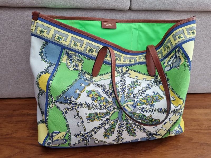 Pucci beach bag top