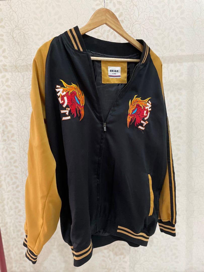 Erigo Sukajan Jacket Fesyen Pria Pakaian Baju Luaran di Carousell