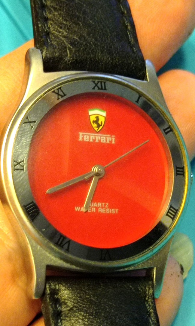 Ferrari quartz clearance watch