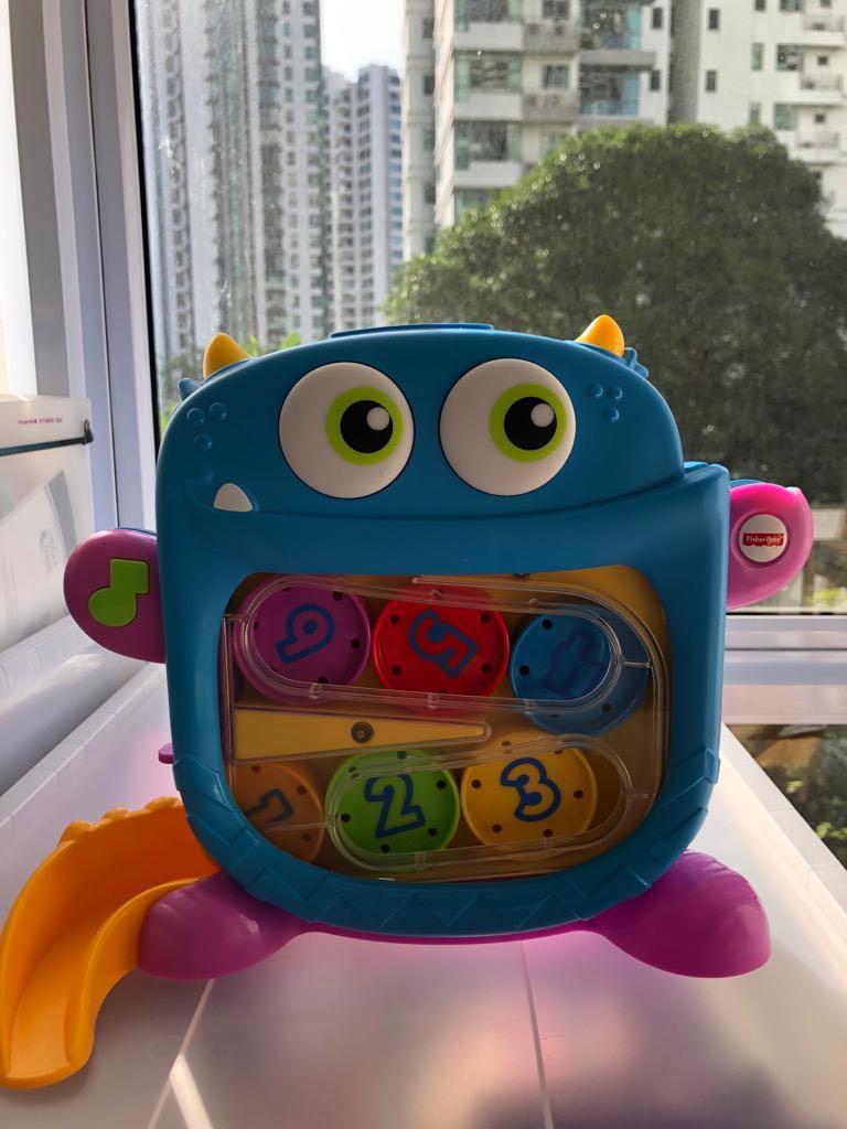 Fisher price hungry monster maze deals