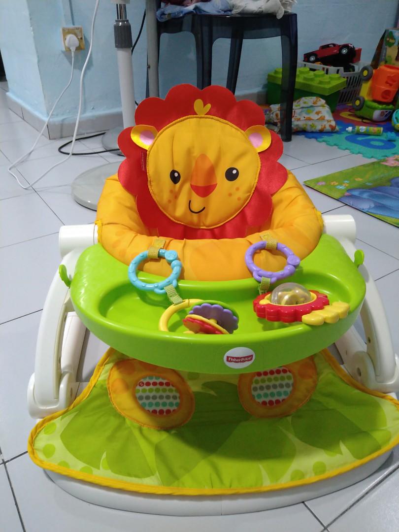 Fisher Price Sit me up Lion Chair Babies Kids Nursing