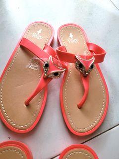 Cheap orange clearance sandals
