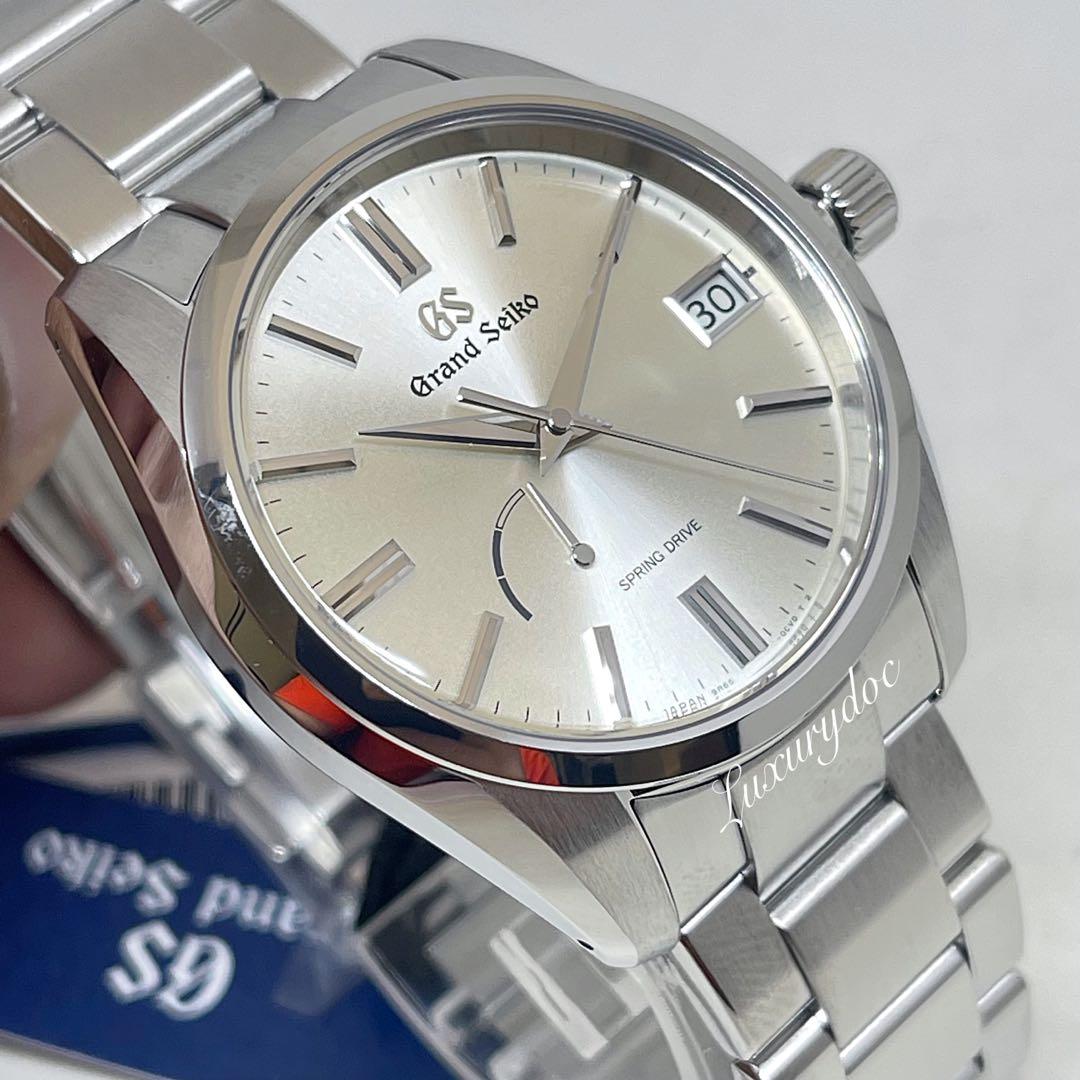  GRAND SEIKO HERITAGE COLLECTION SILKEN SUNRAY PATTERN CHAMPAGNE  DIAL SPRING DRIVE STAINLESS STEEL 40MM WATCH SBGA437, Luxury, Watches on  Carousell