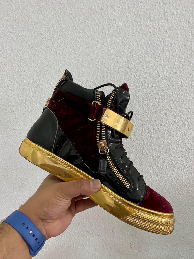 Giuseppe zanotti cheap red velvet